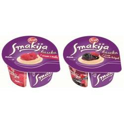 N ZOTT SMAKIJA KASZKA 130G/TRUSKAWKA /12