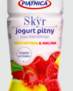 N PIĄTNICA JOG.butel.330g SKYR NEKTARYNKA-MALINA /12