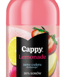 COCA CAPPY 0,4L LEMONADE SM. CYTRYNA-TRUSKAWKA PET/12
