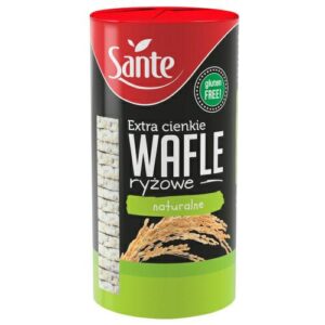 SANTE WAFLE RYŻOWE NATURAL.110G/12 EXTRA CIENKIE