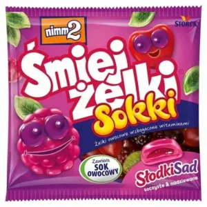 STORCK ŚMIEJŻELKI SOKKI SŁODKI SAD 90G/28