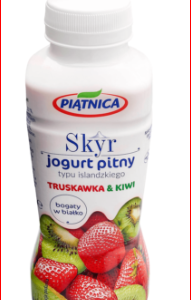 N PIĄTNICA JOG.butel.330g SKYR TRUS-KIWI /12