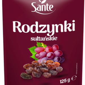 SANTE BAK.RODZYNKI SUŁTAŃSKIE 125G/12