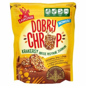 LAJKONIK KRAKERSY OBFICIE POSYPANE ZIARNAMI 100G/16