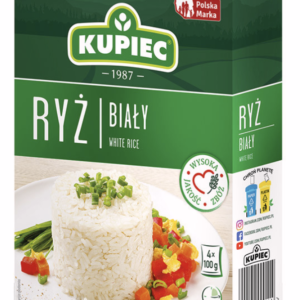 KUPIEC RYŻ BIAŁY DŁUGOZ. 4*100G/12