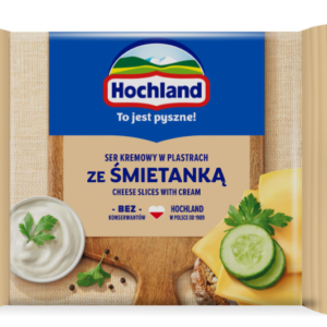 N HOCHLAND SER PLASTRY ŚMIETANKOWY 130G/12