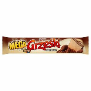 GOP. GRZEŚKI -MEGA KAKAO BEZ CZEK.34G/36 BRĄZOWE