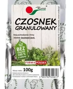RUNO CZOSNEK GRANULOWANY 100G
