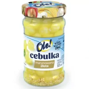 OLE! CEBULKA MARYNOWANA ZŁOTA 305ML/6