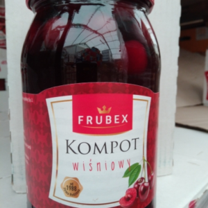 FRUBEX KOMPOT WIŚNIOWY 940G/8