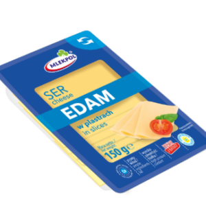 N MLEKPOL SER ŻÓŁTY EDAM PLASTRY 150G/12