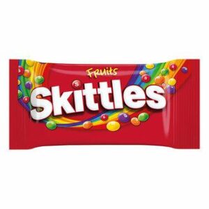 SKITTLES DRAŻE FRUITS 38G/14 CZERWONE