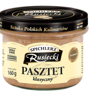 PAMA S.R. 160G PASZTET KLASYCZNY 160G/4 SŁOIK SPICHLERZ RUSIECKI