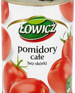 ŁOWICZ POMIDORY CAŁE 400G/12