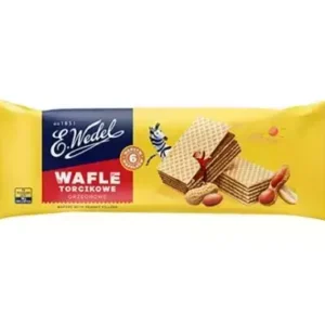WEDEL P.WAFLE TORCIK.MINI ORZECHOWE 160G /24