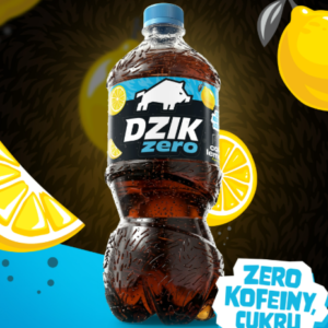DZIK ENERGY 850ML ZERO COLA COLA-LEMON /6 BUTELKA