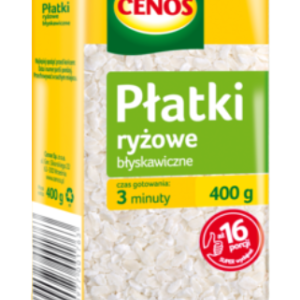 CENOS PŁATKI RYŻOWE BŁYSKAWICZNE 0,4KG/12