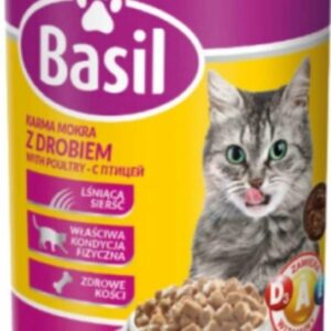 P BASIL KOT 415G Z DROBIEM PUSZKA/10
