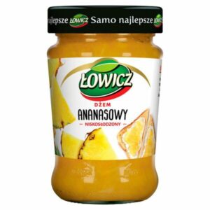 ŁOWICZ DŻEM ANANASOWY 280g /8szt
