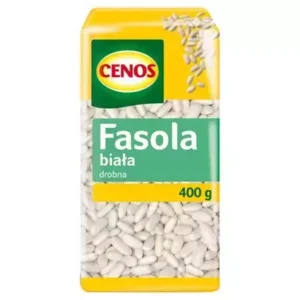 CENOS FASOLA BIALA DROBNA 0,4KG/12