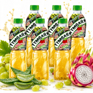 TYMB.ASEPTIC .0,5L N/GAZ KAKTUS-ALOES-WINOGRONO/12 ŁATWOGANG