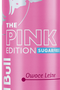 RED BULL DRINK 250ml. PINK SUGAR FREE/12 PUSZKA