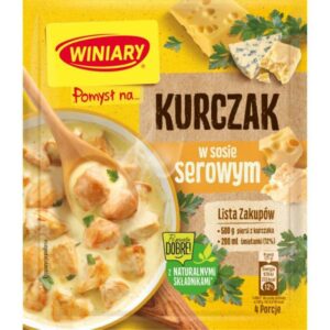 WIN POMYSŁ NA KURCZAKA W SOSIE SEROWYM /25
