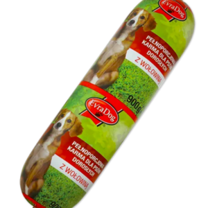 EVRA DOG PIES 900G BATON WOŁOWINA/12 768szt