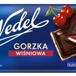 WEDEL CZEK.100G GORZKA NADZ.WIŚNIOWA /20
