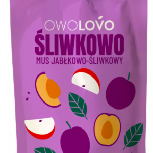 OWOLOVO MUS JABŁKOWO-ŚLIWKOWY 200G/16
