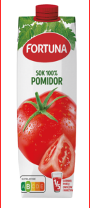 FORTUNA SOK 1L POMIDOROWY/12 karton