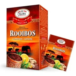 MALWA HER.EXP.ROOIBOS IMBIR Z CYTRYNĄ/10