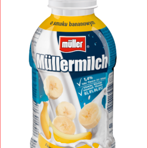 N MULLER MILK 400ML BANAN/12