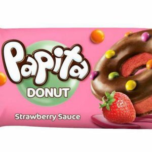 TIM PAPITA DONUT STRAWBERRY SAUCE 40G/24