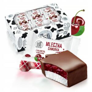 AIM CUK.MLECZNA CHMURKA SM. WIŚNIA W POL.FLYNG COW 1KG