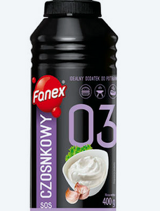 FANEX SOS CZOSNKOWY 400G TUBA /6