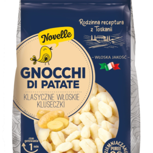 MAKARON NOVELLE GNOCCHI DI PATATE 400G/12 KLASYCZNE WŁOSKIE KLUSECZKI
