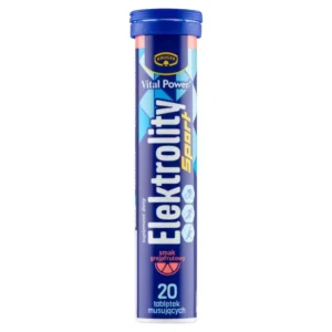 KRUGER WIT. ELEKTROLITY SPORT 80G/24 VITAL POWER GRAPEFRUIT