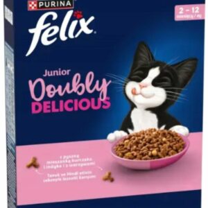 P FELIX JUNIOR KURCZAK/INDYK KARTONIK 400G/ KOT SUCHA