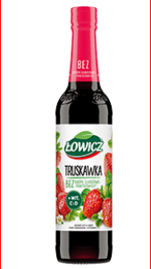 ŁOWICZ SYROP 0,4L TRUSKAWKA/6