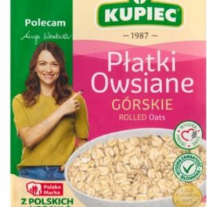 KUPIEC PŁATKI OWSIANE GÓRSKIE 400G/6