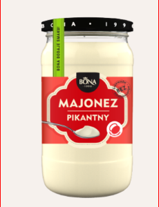 BONA MAJONEZ 700G SŁOIK PIKANTNY/6