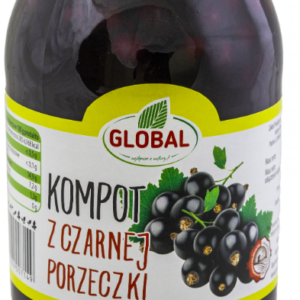 GLOBAL KOMPOT CZARNA PORZECZKA 0,9L/8