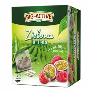 BIG EXP ZIELONA I Z MALINA Z MARAKUJĄ 20T