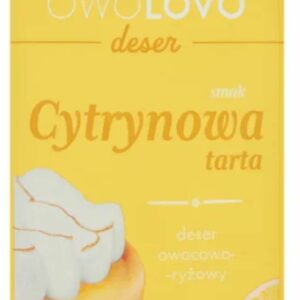 OWOLOVO DESER TARTA CYTRYNOWA 120G/17,,