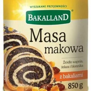 BAKALLAND MASA MAKOWA 850G /6