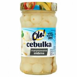 OLE! CEBULKA MARYNOWANA SREBRNA 305ML/6
