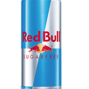 RED BULL DRINK 250ml. LIGHT/24 PUSZKA SUGAR FREE JASNY NIEBIESKI błyszczący