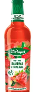 HERBAPOL SYROP RABARBAR-TRUSKAWKA 420ML/8