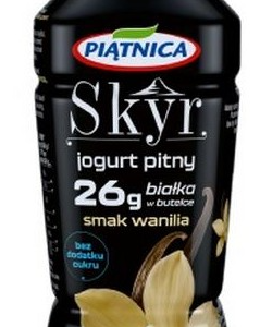 N PIĄTNICA JOG.butel.360g SKYR WYSOKOBIAŁKOWY WANILIA /12